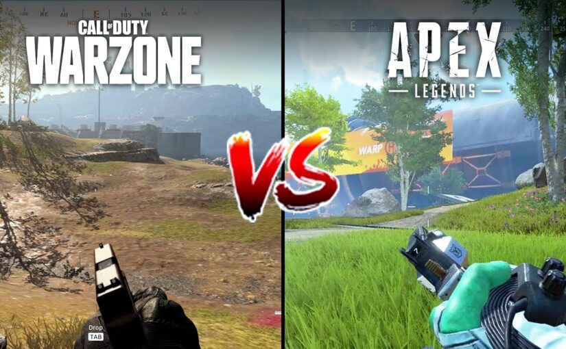 Call Of Duty: Warzone Vs Apex Legends: Pertarungan Antar Titans Battle RoyaleJudul